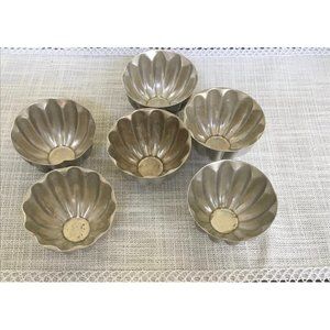 Set of ten Vintage Baking Molds / Vintage Jello Molds / Craft Molds / Vintage Ki